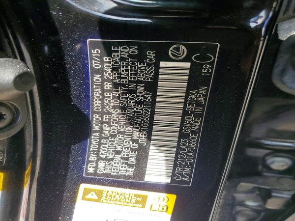 2016 LEXUS ES 350