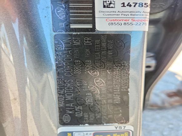 2016 KIA FORTE