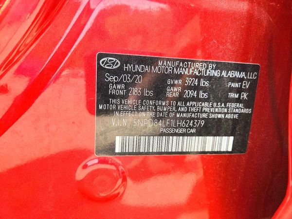 2020 HYUNDAI ELANTRA