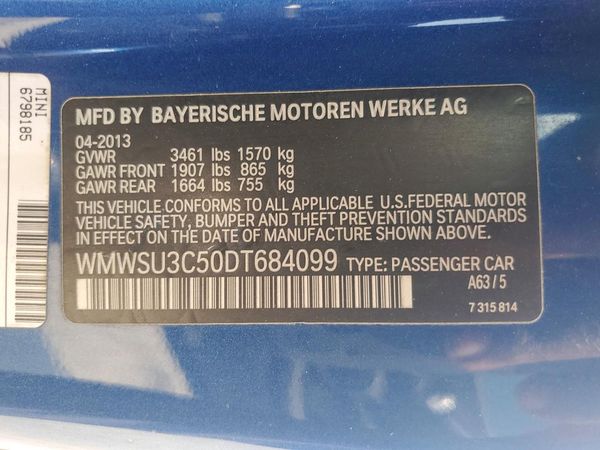 2013 MINI COOPER