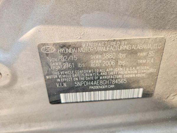 2016 HYUNDAI ELANTRA