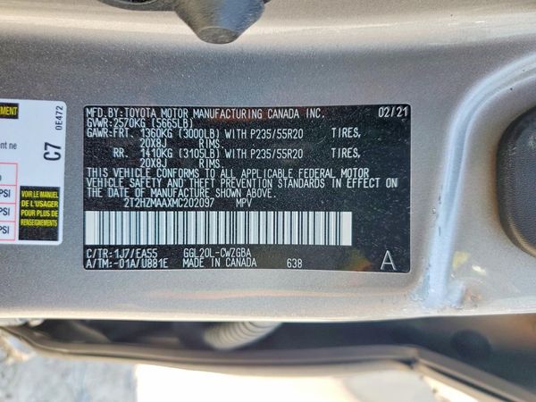 2021 LEXUS RX 350 Premium