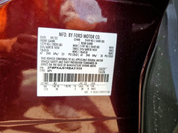 2024 FORD EDGE SEL