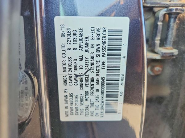 2013 ACURA TSX