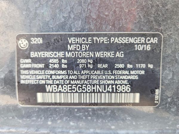 2017 BMW 320 xDrive SA