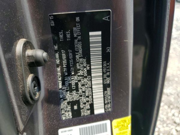 2015 TOYOTA SIENNA