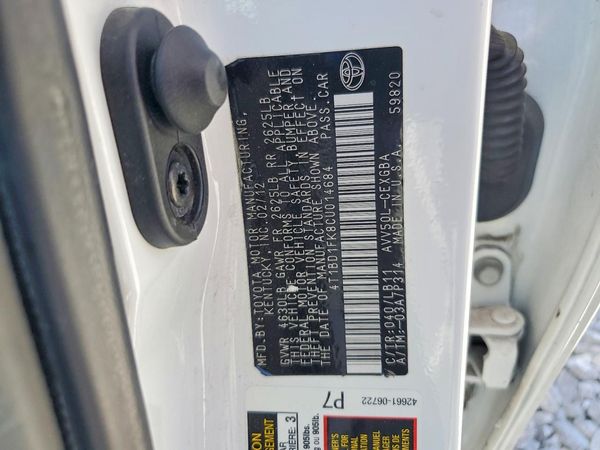 2012 TOYOTA CAMRY Hybrid