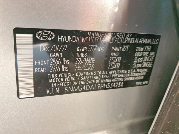 2023 HYUNDAI SANTA FE