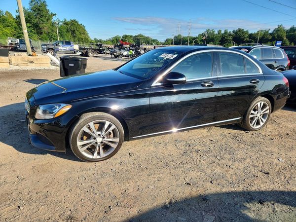 2015 MERCEDES-BENZ C-CLASS 4-MATIC — Front 3/4