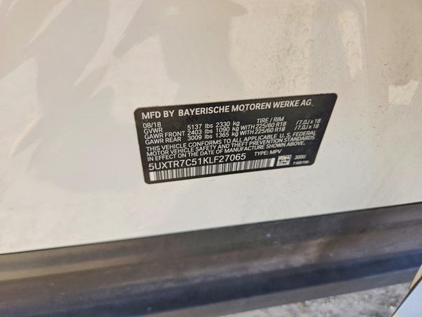 2019 BMW X3 sDrive30i