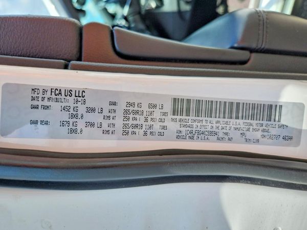 2019 JEEP GRAND CHEROKEE LIMITED 4X4