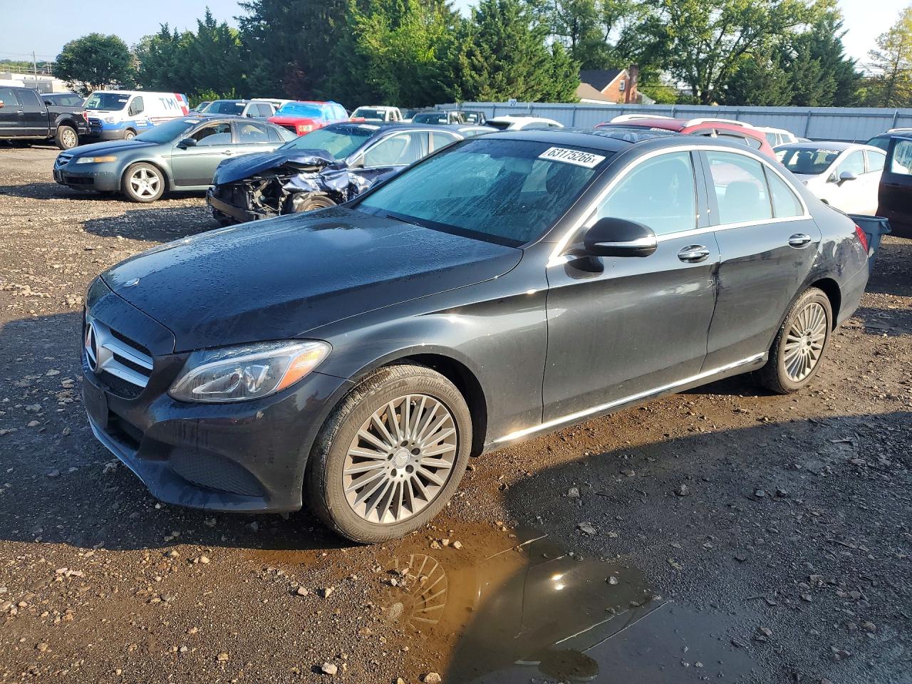 2015 MERCEDES-BENZ C 4-MATIC
