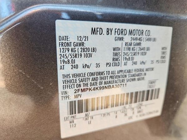 2022 FORD EDGE