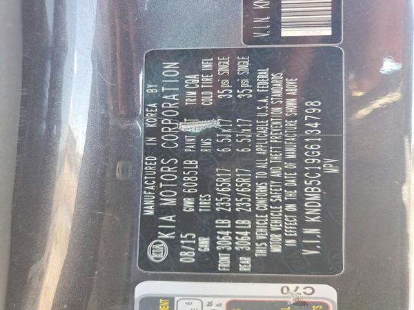2016 KIA SEDONA