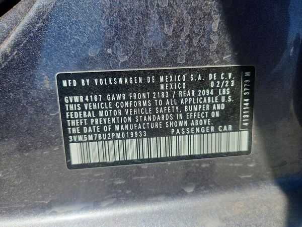 2023 VOLKSWAGEN JETTA