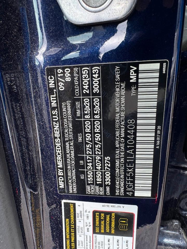 2020 MERCEDES-BENZ GLS GLS450-4M