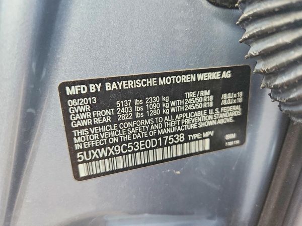 2014 BMW X3 xDrive28i