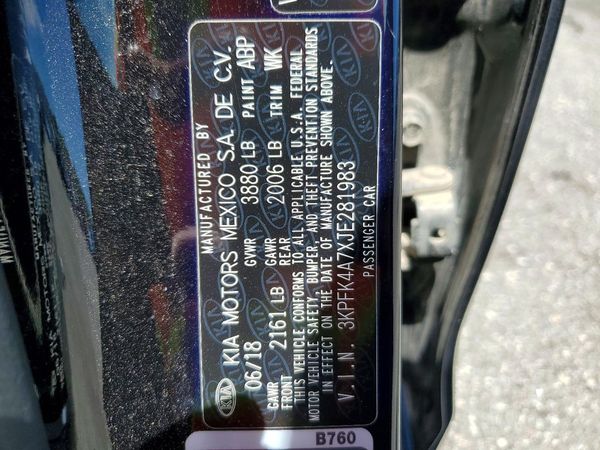 2018 KIA FORTE LX Base