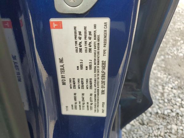 2018 TESLA MODEL 3