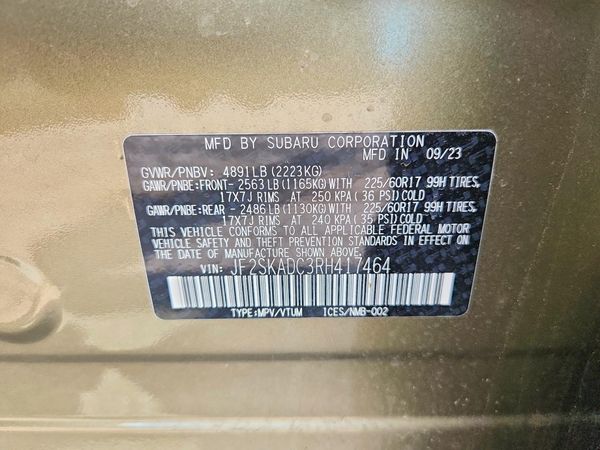 2024 SUBARU FORESTER Premium
