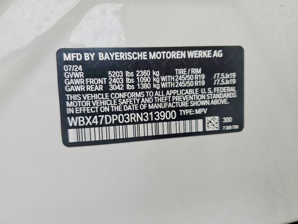 2024 BMW X3 sDrive30i SA