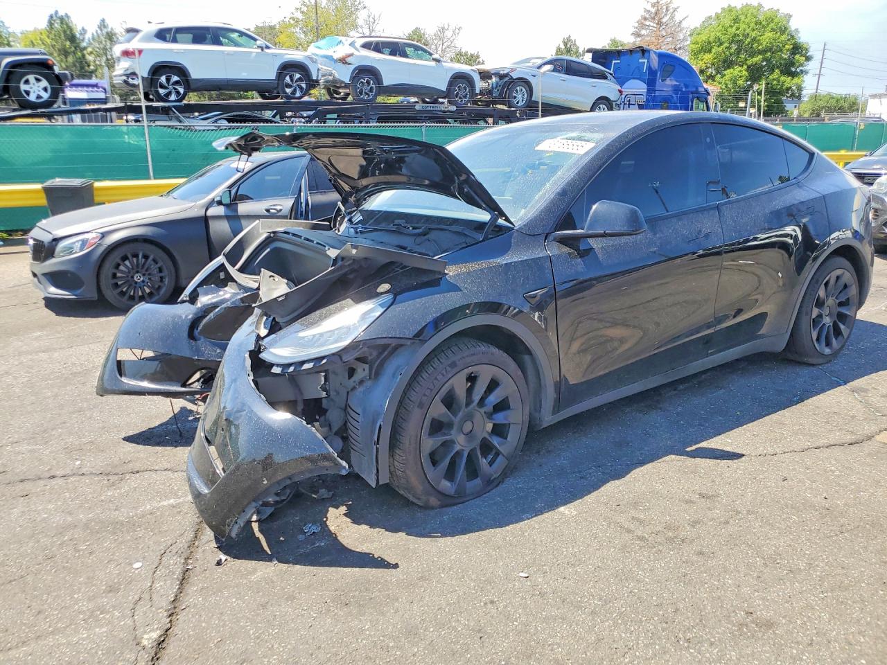 2020 TESLA MODEL Y — Front 3/4