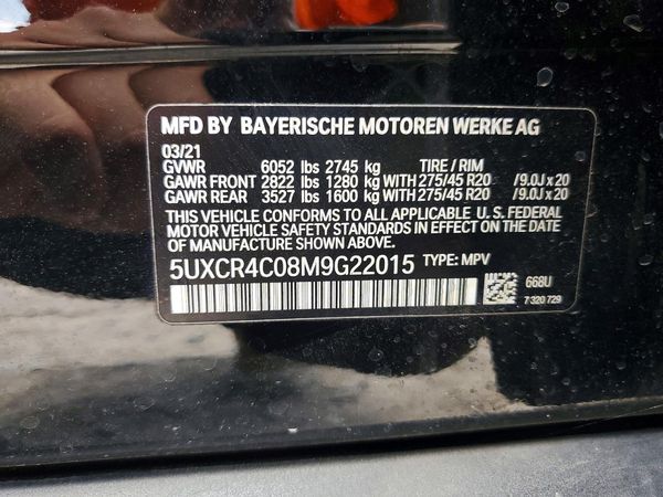 2021 BMW X5 sDrive40i