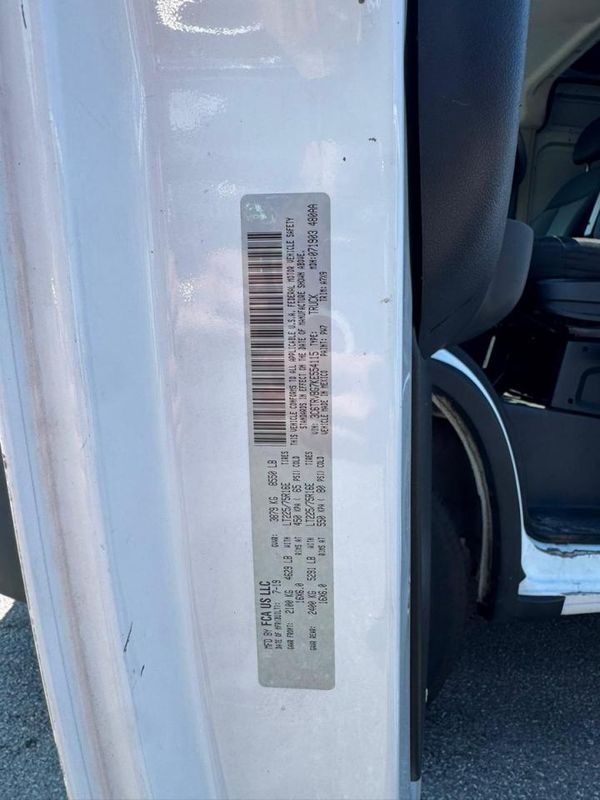 2019 RAM PROMASTER 1500