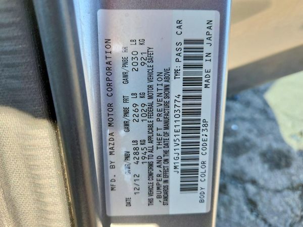 2014 MAZDA 6 Touring/Sky-D/GS
