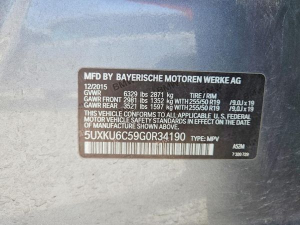 2016 BMW X6 xDrive50i