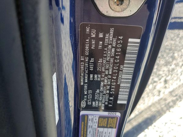 2020 KIA OPTIMA LX, S, SE
