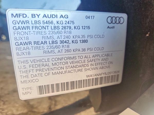 2018 AUDI Q5