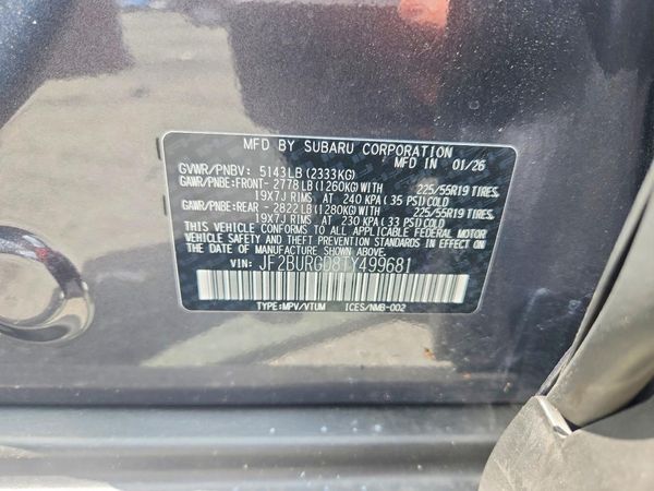 2026 SUBARU OUTBACK Limited