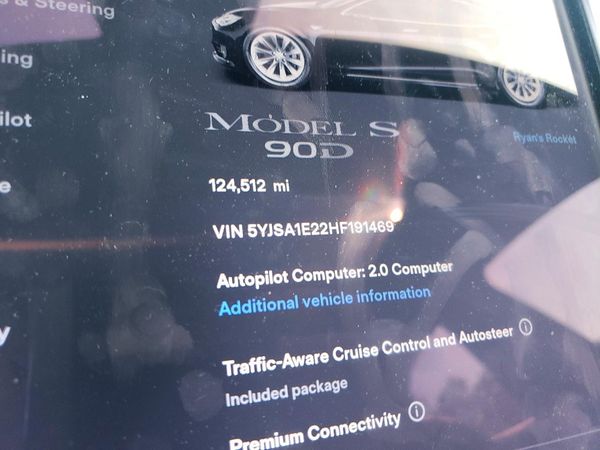 2017 TESLA MODEL S