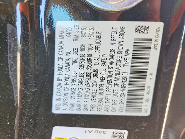 2023 HONDA CR-V EX-L