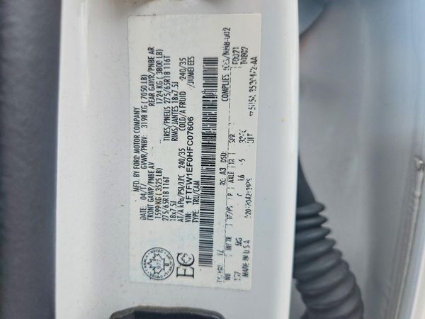 2017 FORD F150 SuperCrew