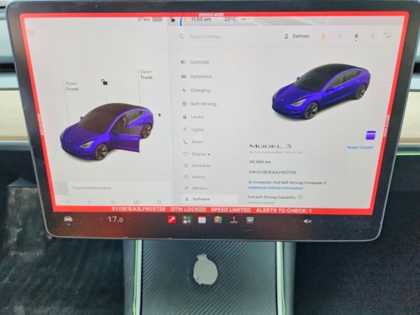 2020 TESLA MODEL 3