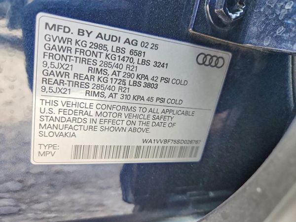 2025 AUDI Q7