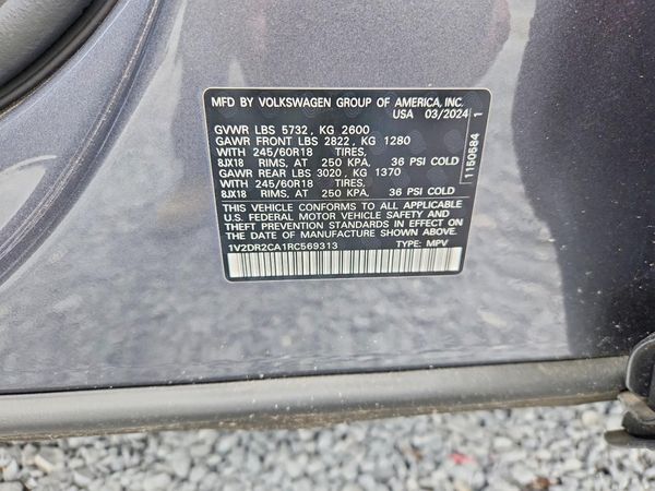 2024 VOLKSWAGEN ATLAS SE