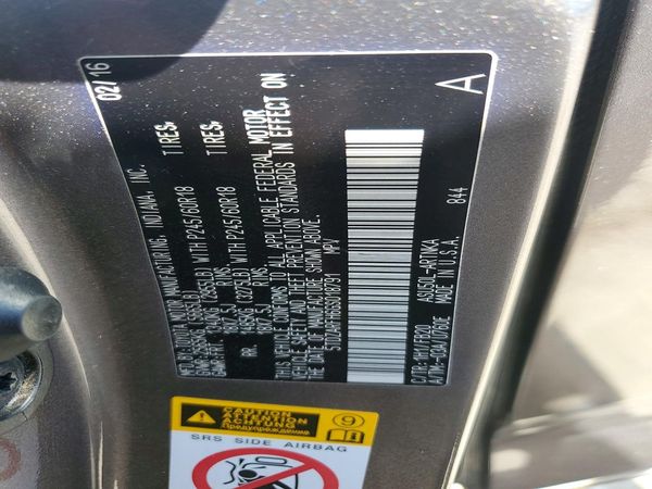 2016 TOYOTA HIGHLANDER
