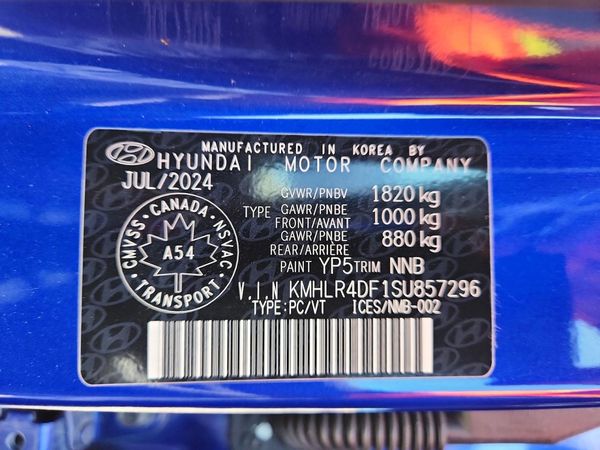 2025 HYUNDAI ELANTRA N Line