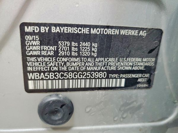 2016 BMW 535 xDrive