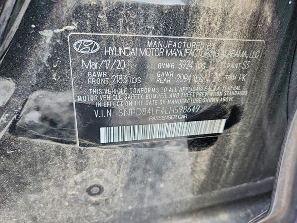 2020 HYUNDAI ELANTRA