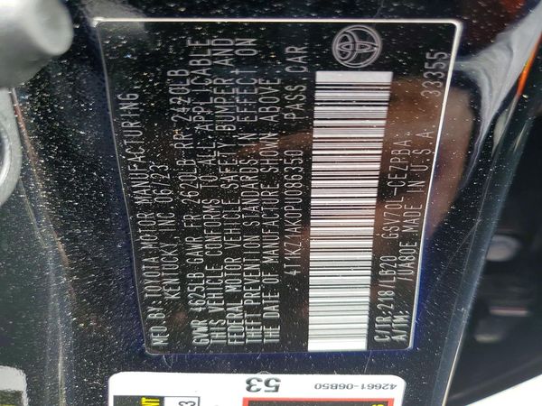 2023 TOYOTA CAMRY XSE