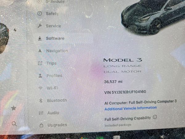 2018 TESLA MODEL 3 — ODOM