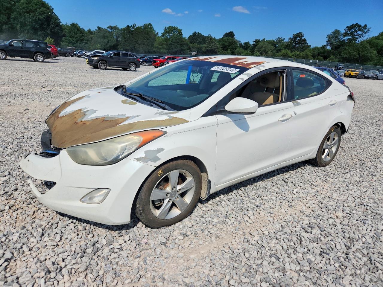 2013 HYUNDAI ELANTRA — Front 3/4
