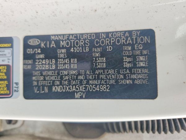 2014 KIA SOUL TOP(EXCLAIM)