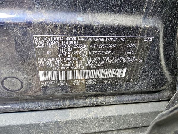 2025 TOYOTA RAV4