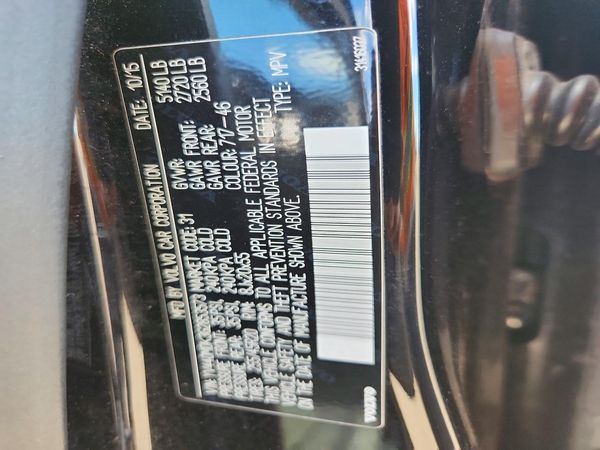 2016 VOLVO XC60