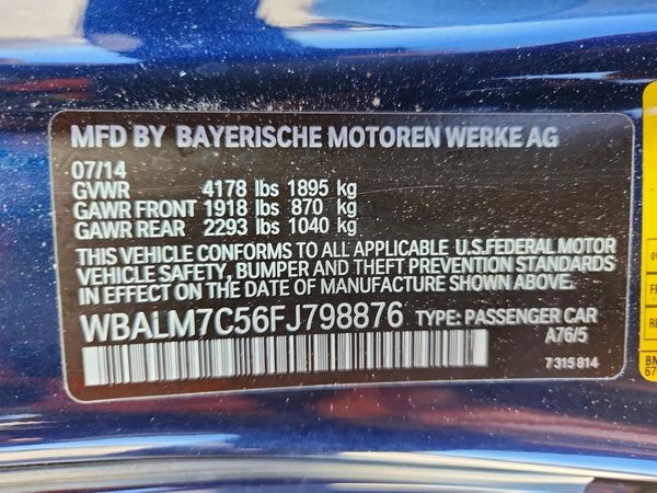 2015 BMW Z4 sDrive35i